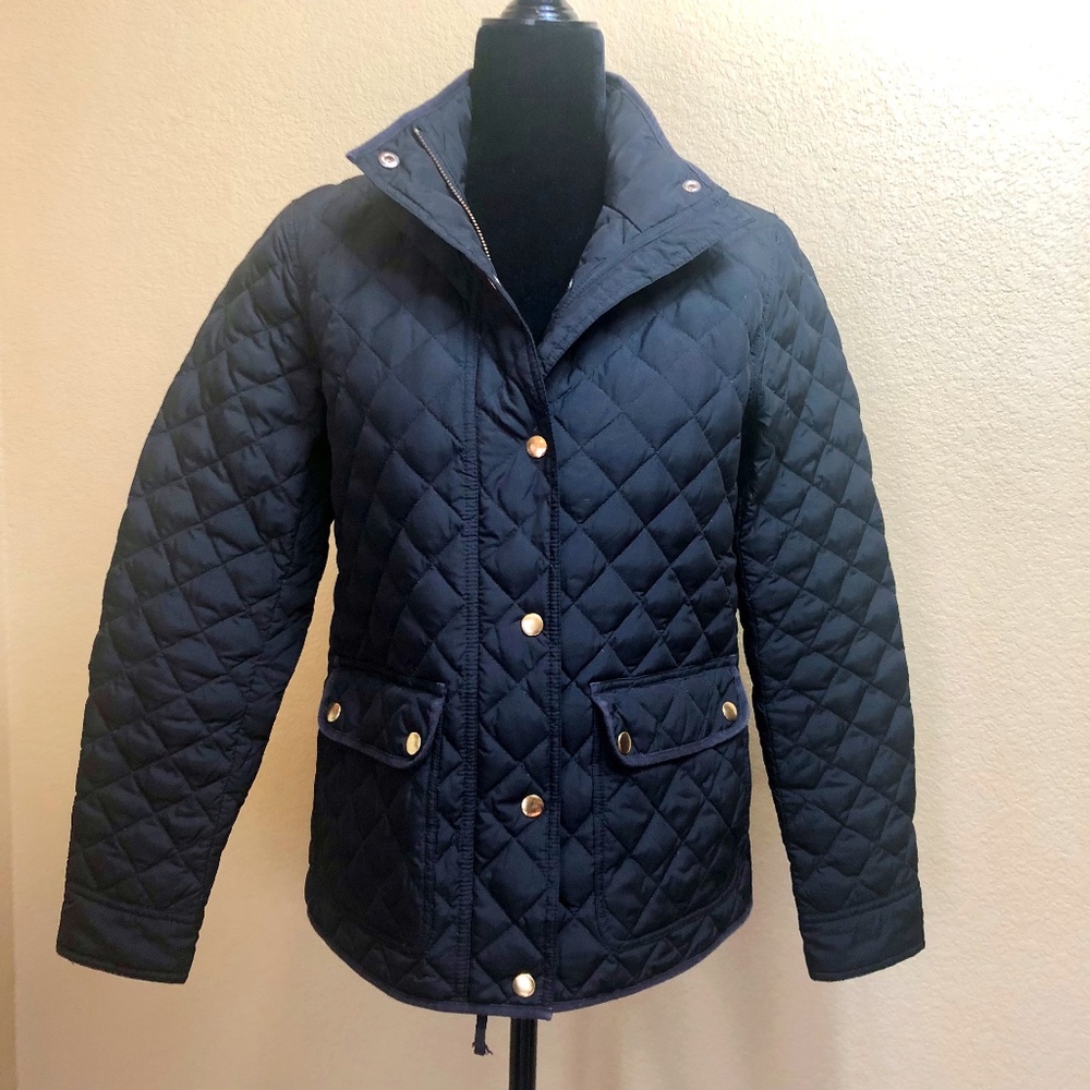 J. Crew Quilted Puffer Jacket